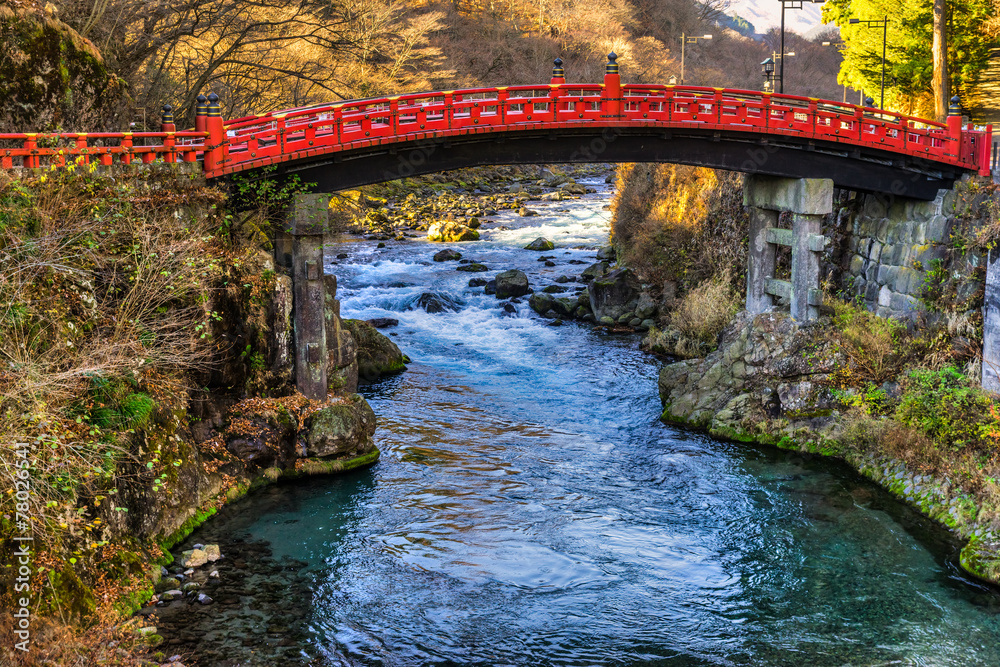Nikko sacred Bridge, Japan.