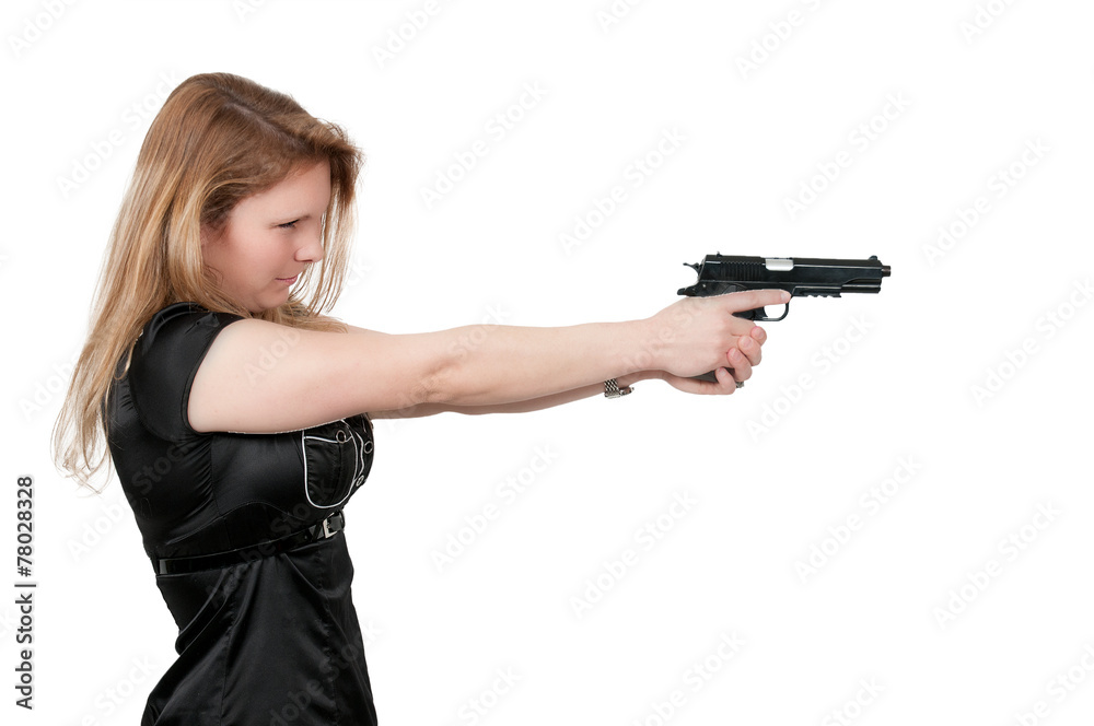 Woman with Gun