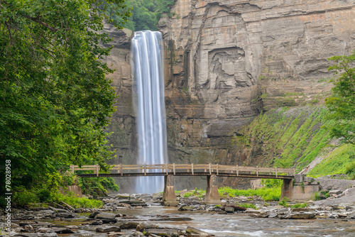 Taughannock Falls in the Finger Lakes region, New York state.