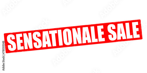 Sensational sale
