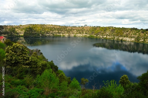 very beautiful blue lake © lcy1063