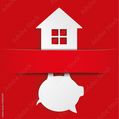 Piggy Bank House Banner