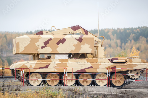 Buratino loading transport. TOS-1A system. Russia photo