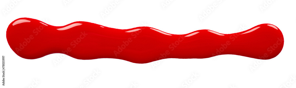 Red nail polish Red nail polish