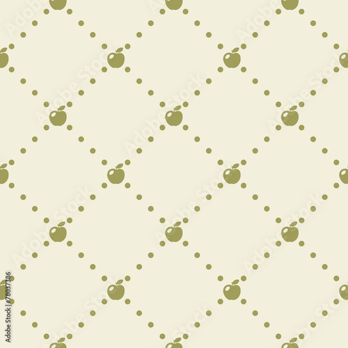 seamless background with icons of Horticulture