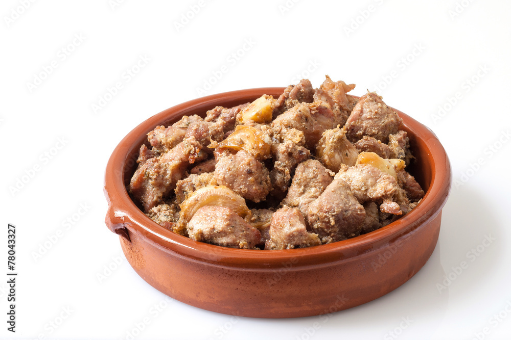 Pork fried style Pork fried style