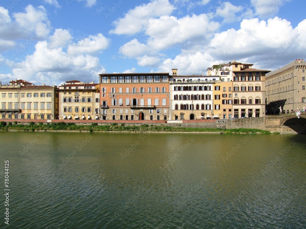 Florenz am Fluß Arno - Italien