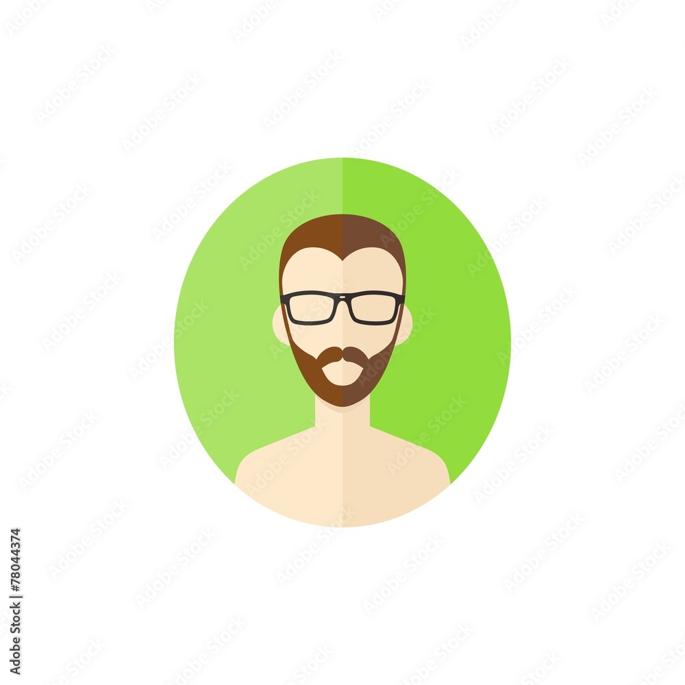 man hipster avatar user picture cartoon character man hipster avatar user picture cartoon character