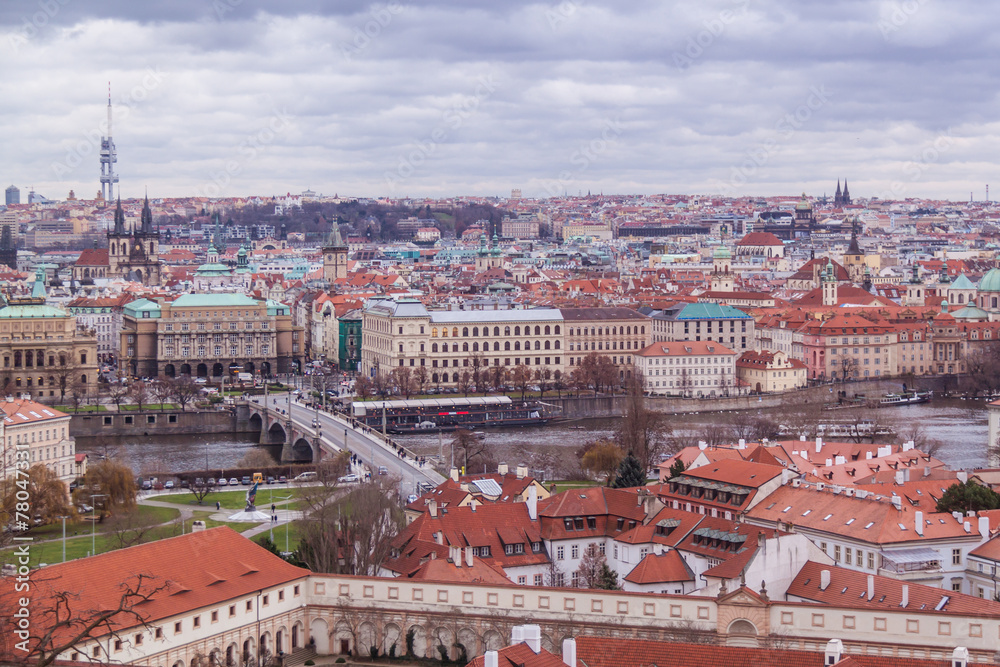 Obraz premium Prague in autumn