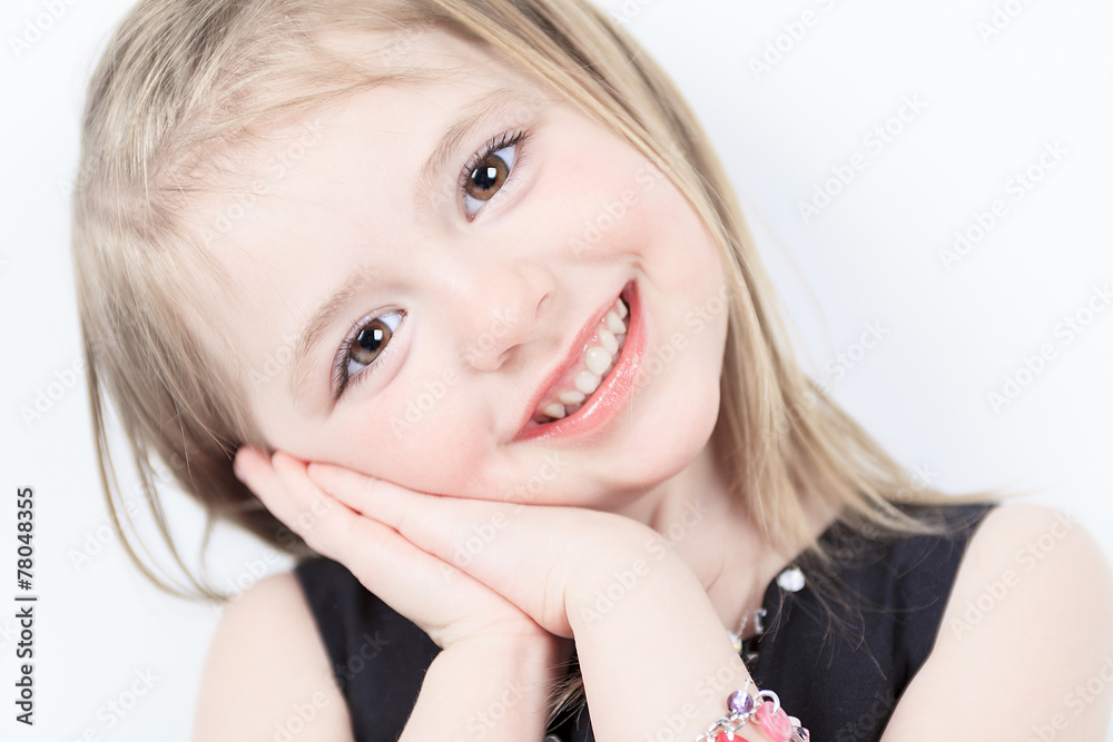 laugh a little girl at the studio shooting laugh a little girl at the studio shooting