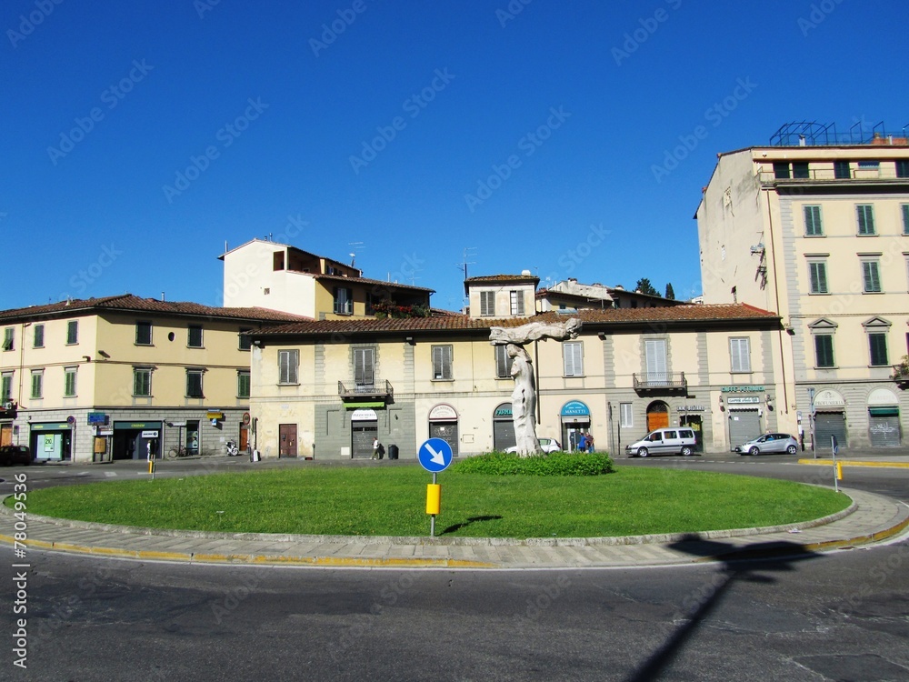 Piazzale di Porta Romana - Firenze - Florenz- Italien 