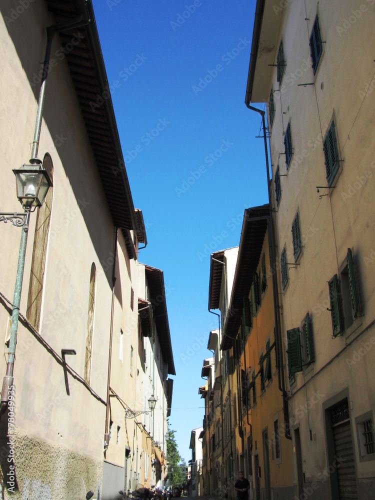 Schöne Straßen in Florenz - Firenze - Italien