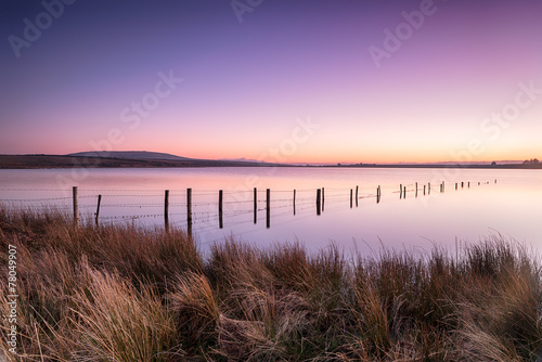 Dusk at Dozmary Pool photo