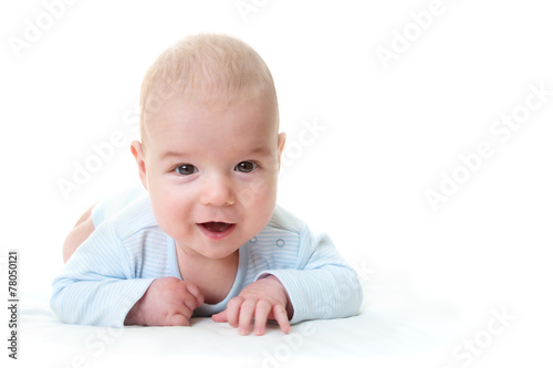 3 month old isolated baby