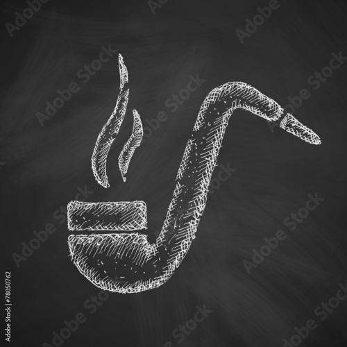 tobacco pipe icon