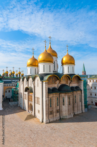 Russia. Moscow. Assumption Cathedral of Kremlin Orthodox Church