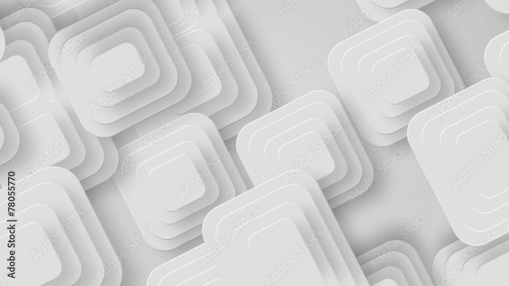 custom made wallpaper toronto digitalmany white squares moving from left diagonally, loop