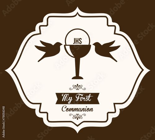 my first communion