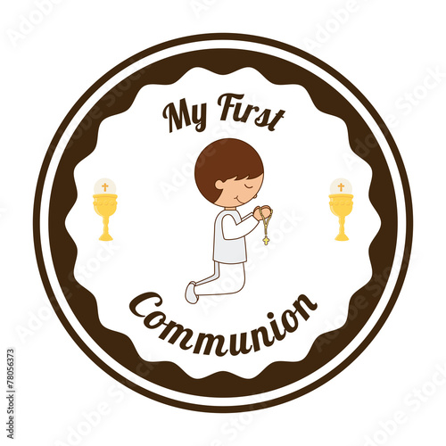 my first communion