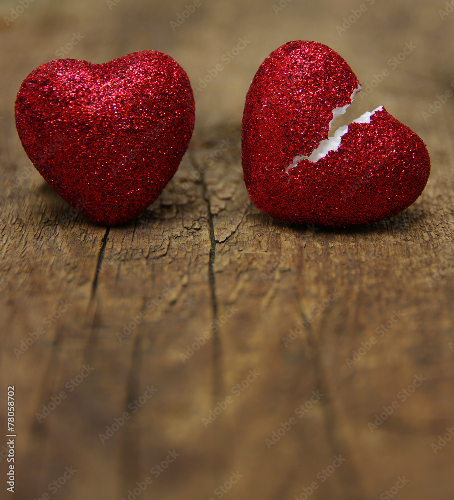 Fototapeta premium Broken heart