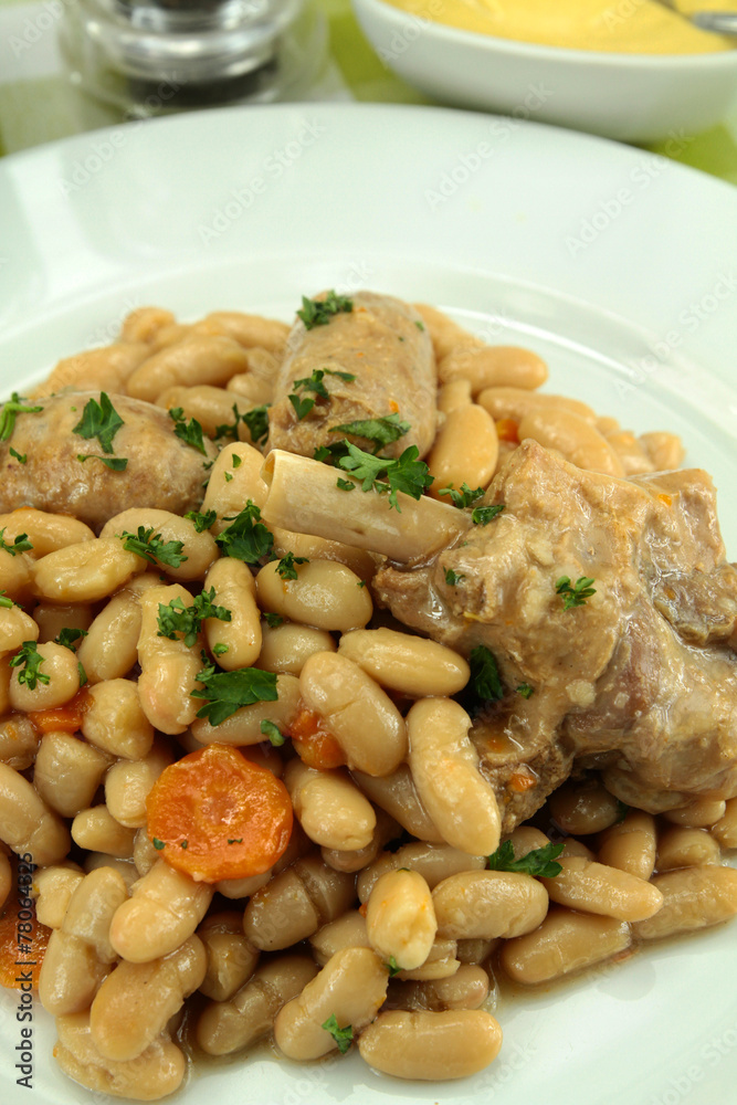 cassoulet au confit de canard cassoulet au confit de canard