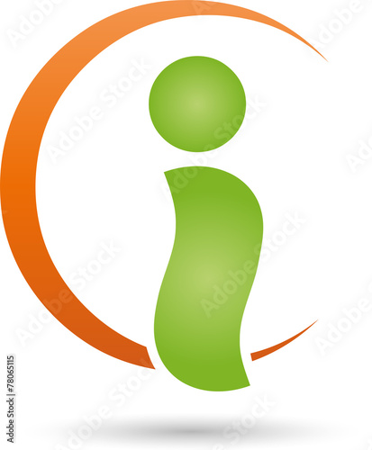 Logo, Mensch, Fitness, Physiotherapie, Heilpraktiker