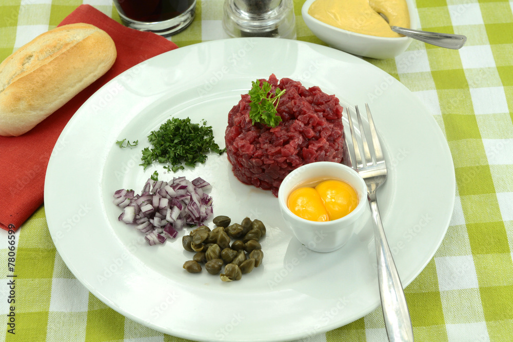 tartare de boeuf