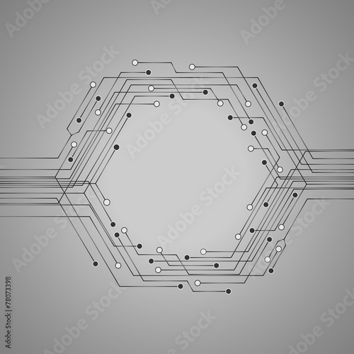 Technology circuit board illustration for your text . Business