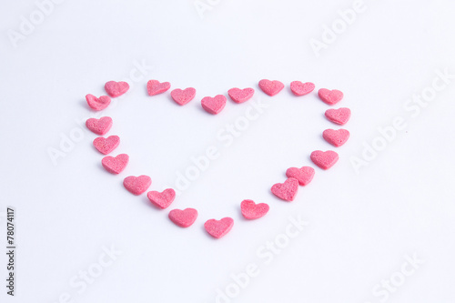 Heart of candy