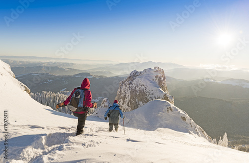 Winter mountaneering