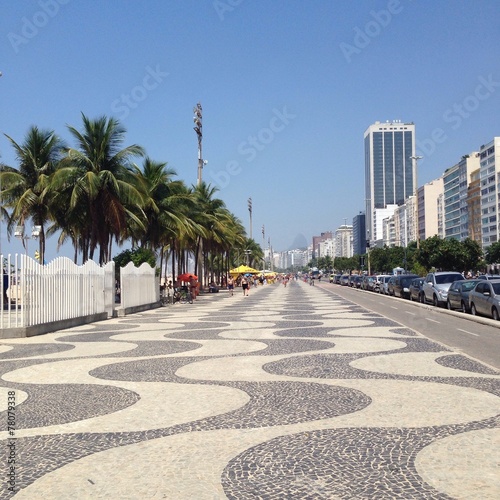 Copacabana walk photo