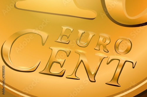 Euro cent coin