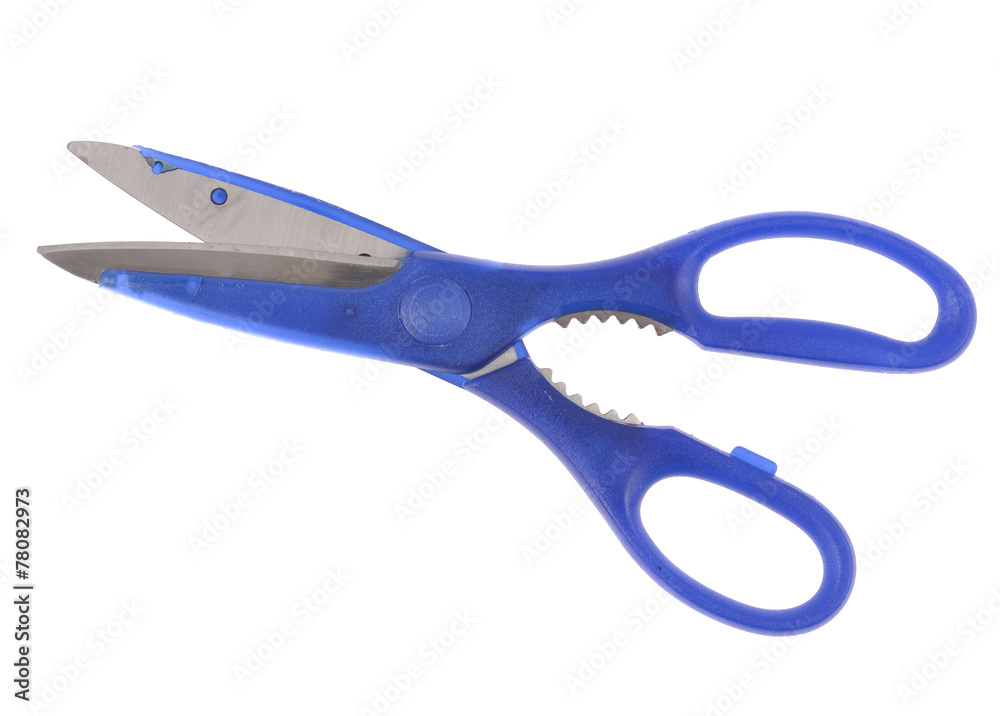 Blue itchen scissors Blue itchen scissors