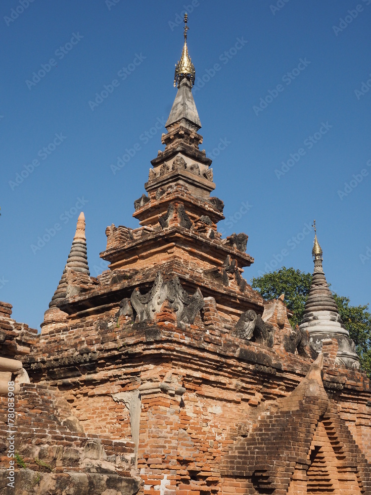 Fototapeta premium Inwa (Myanmar), antigua capital imperial