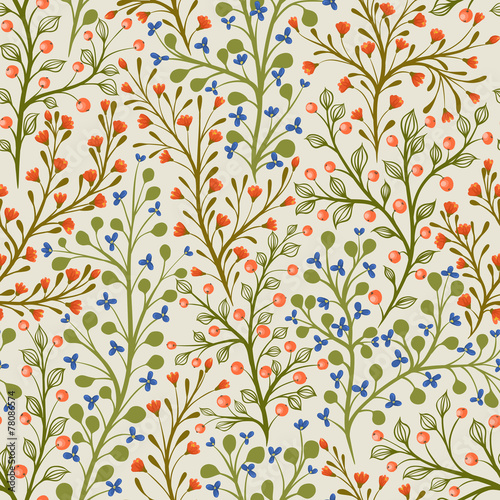 Floral seamless pattern