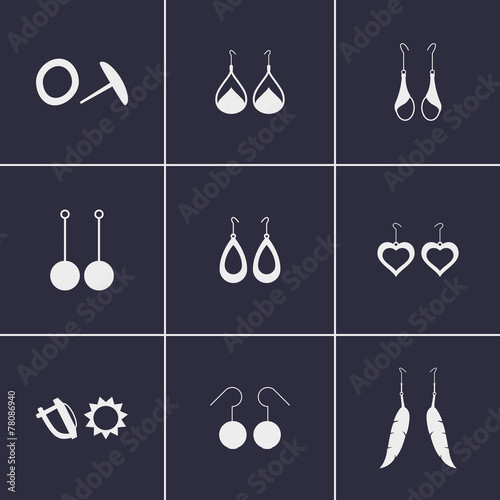 earrings icons
