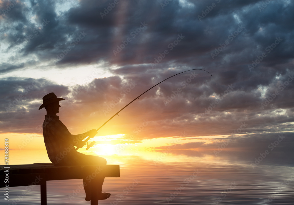 Evening fishing