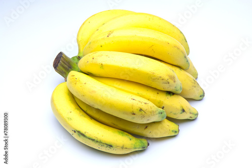 bananas isolated over white background