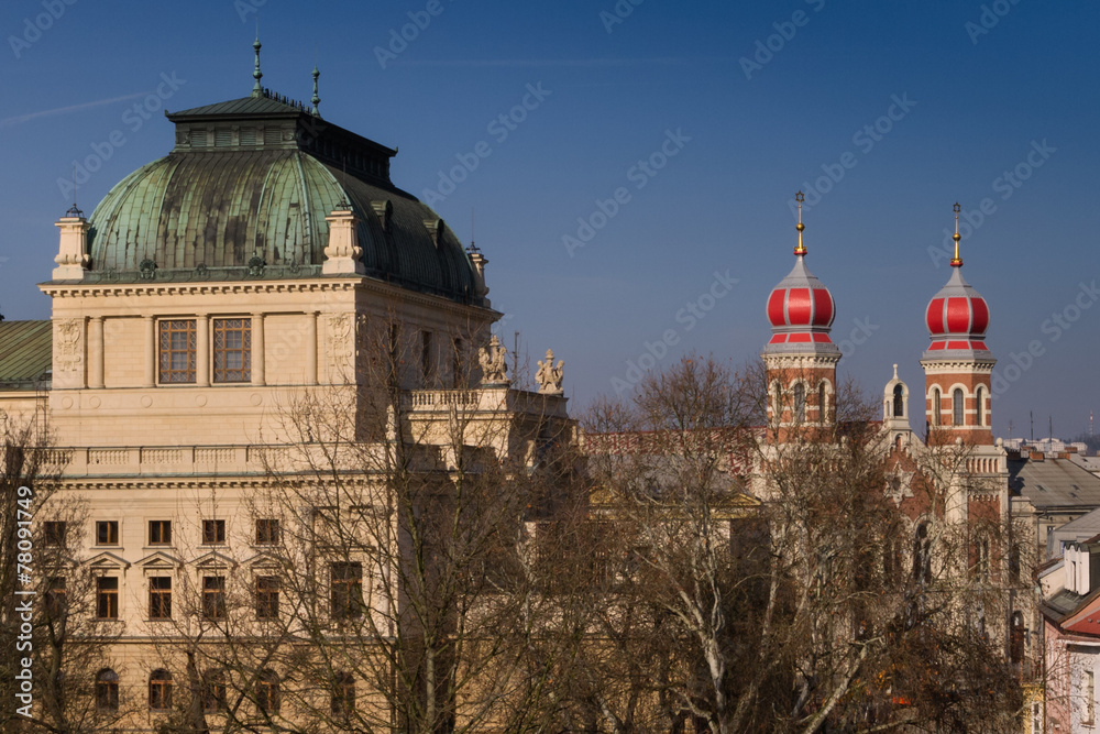 Europas zweitgrößte Synagoge und drittgrößte der Welt Pilsen