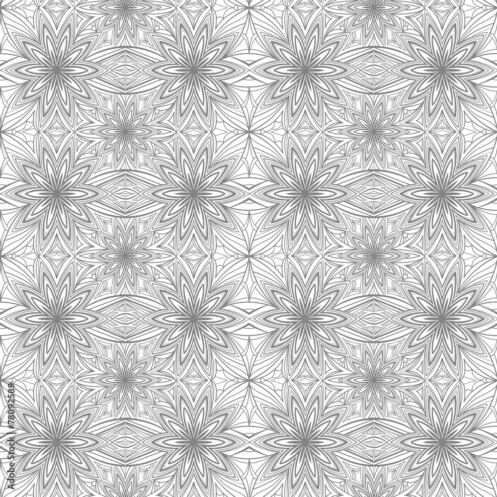 abstract geometric floral seamless pattern abstract geometric floral seamless pattern