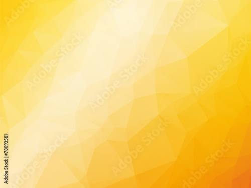 abstract triangular yellow orange summer background