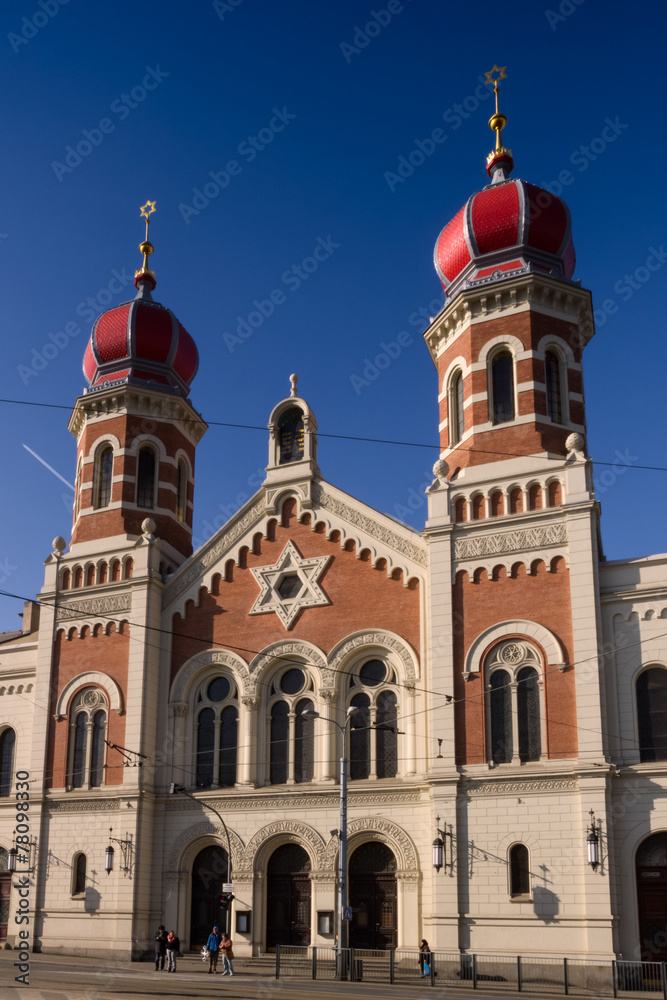 synagoge, drittgrößte der welt, europas zweitgrößte, pilsner
