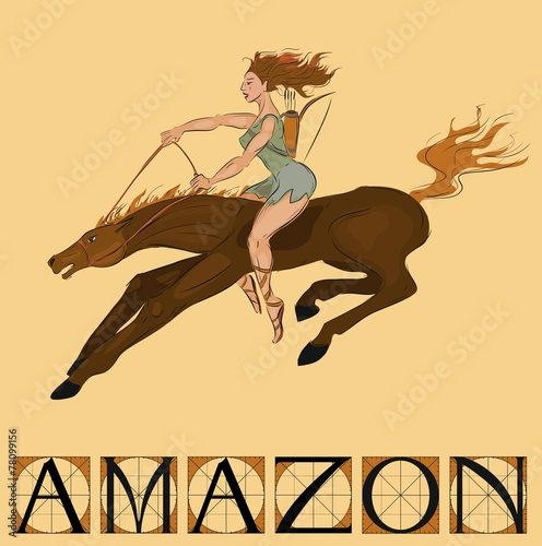 Amazon with title