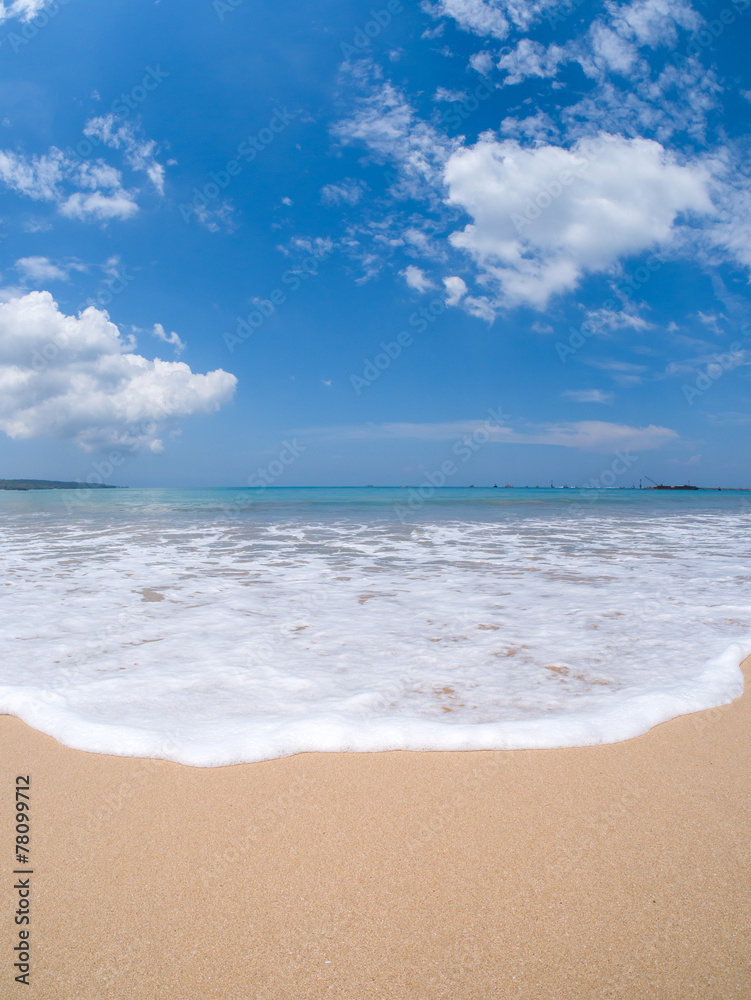 Fototapeta premium The Kuta beach in Bali