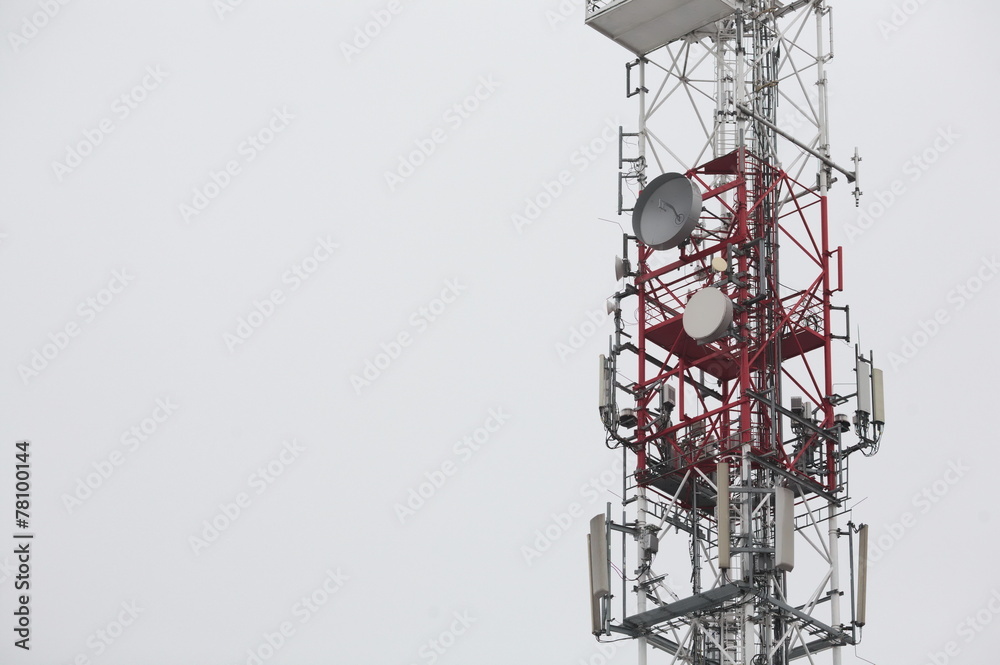 wieża radiokomunikacyjna - obrazy, fototapety, plakaty 