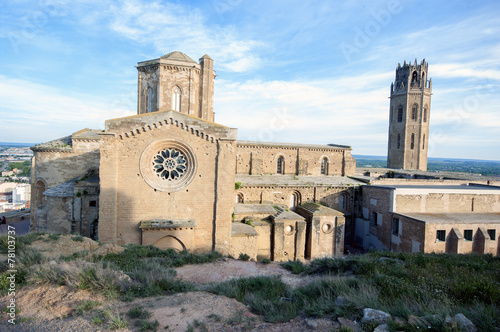 Cathedral of Lleida (La Seu vella).Catalonia.Spain