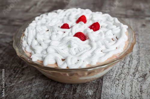 Raspberry cake - sweet delight