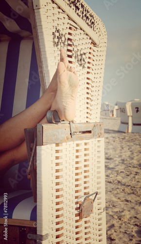 Sommerurlaub am Strand - St...