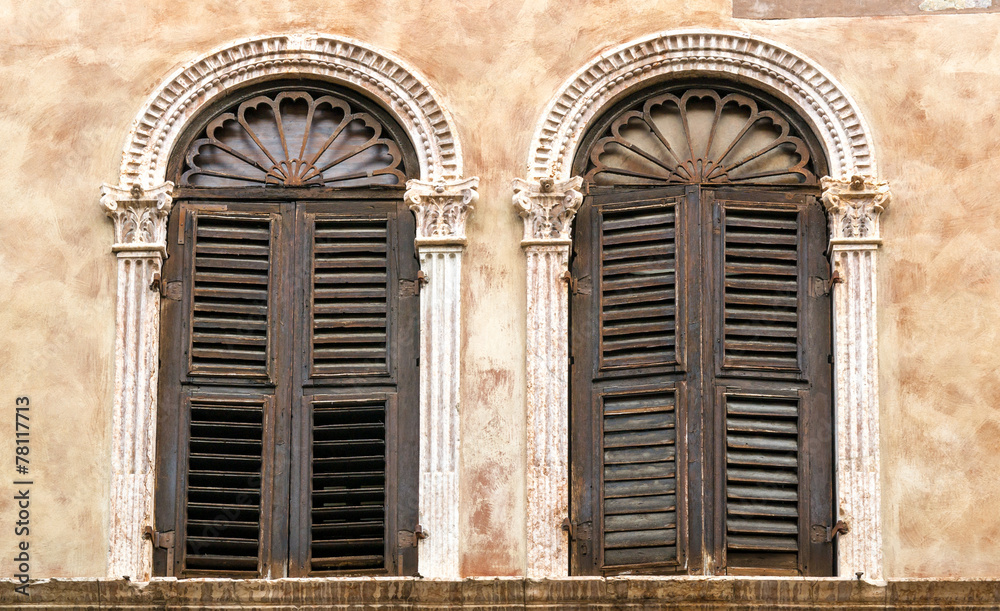 two old windows
