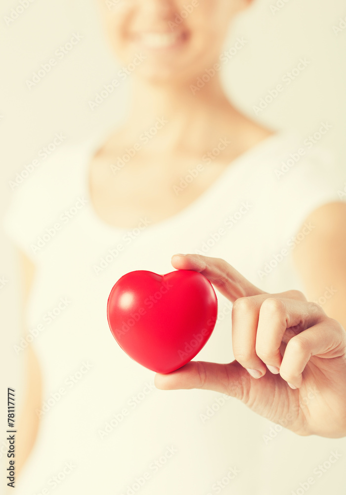 woman hands with heart woman hands with heart
